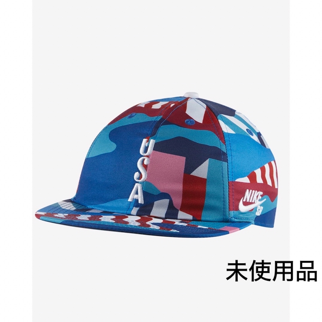 NIKE(ナイキ)の【NIKE SB】Parra Team USA SKATEBOARD CAP スポーツ/アウトドアのスポーツ/アウトドア その他(スケートボード)の商品写真