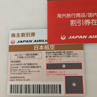 ジャル(ニホンコウクウ)(JAL(日本航空))のJAL株主優待券１枚(その他)