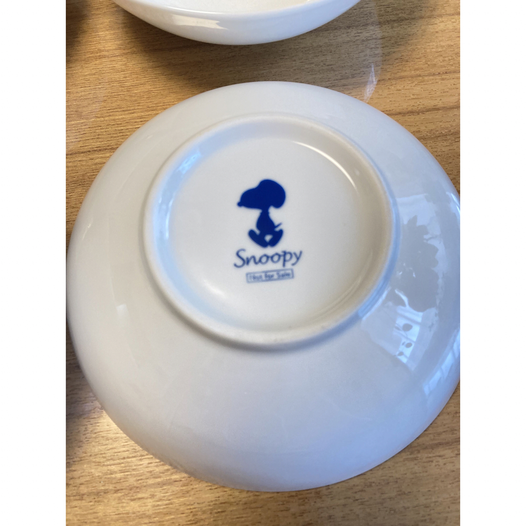 新品♡Snoopy & WOODSTOOK スヌーピー ボウル皿 4枚セット♡ インテリア/住まい/日用品のキッチン/食器(食器)の商品写真