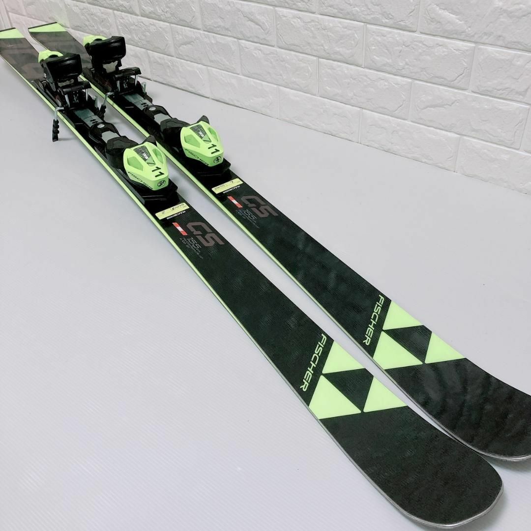 ラッピング無料】 ジュニア スキー板 FISCHER 競技 フィッシャー 155cm