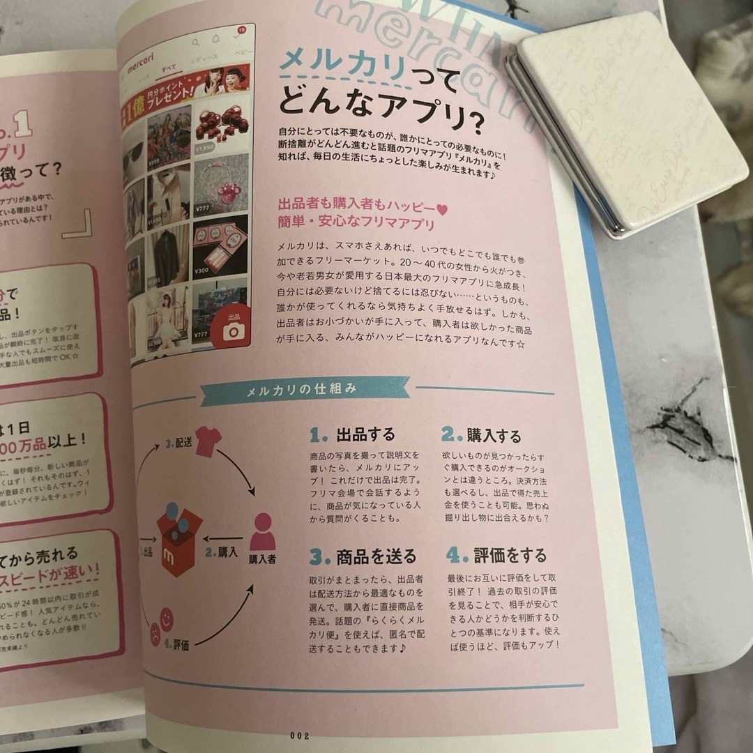 メルカリ公式ガイドＢＯＯＫ エンタメ/ホビーの本(ファッション/美容)の商品写真