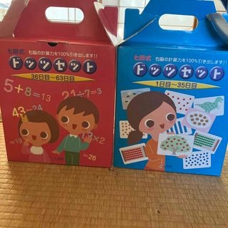 シチダシキ(七田式)の七田式ドッツカード(知育玩具)