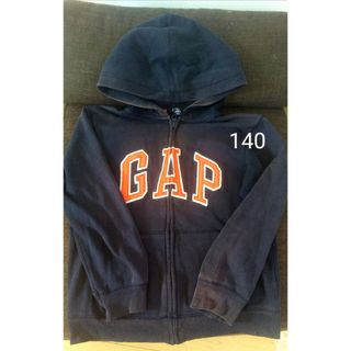 ギャップキッズ(GAP Kids)のギャップ パーカー 上着 140 フードあり 前開き(ジャケット/上着)