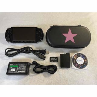 プレイステーションポータブル(PlayStation Portable)の☆良品☆　PSP-3000 ピアノブラック(携帯用ゲーム機本体)