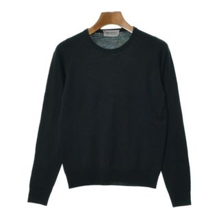 ジョンスメドレー(JOHN SMEDLEY)のJOHN SMEDLEY ジョンスメドレー ニット・セーター S 黒 【古着】【中古】(ニット/セーター)