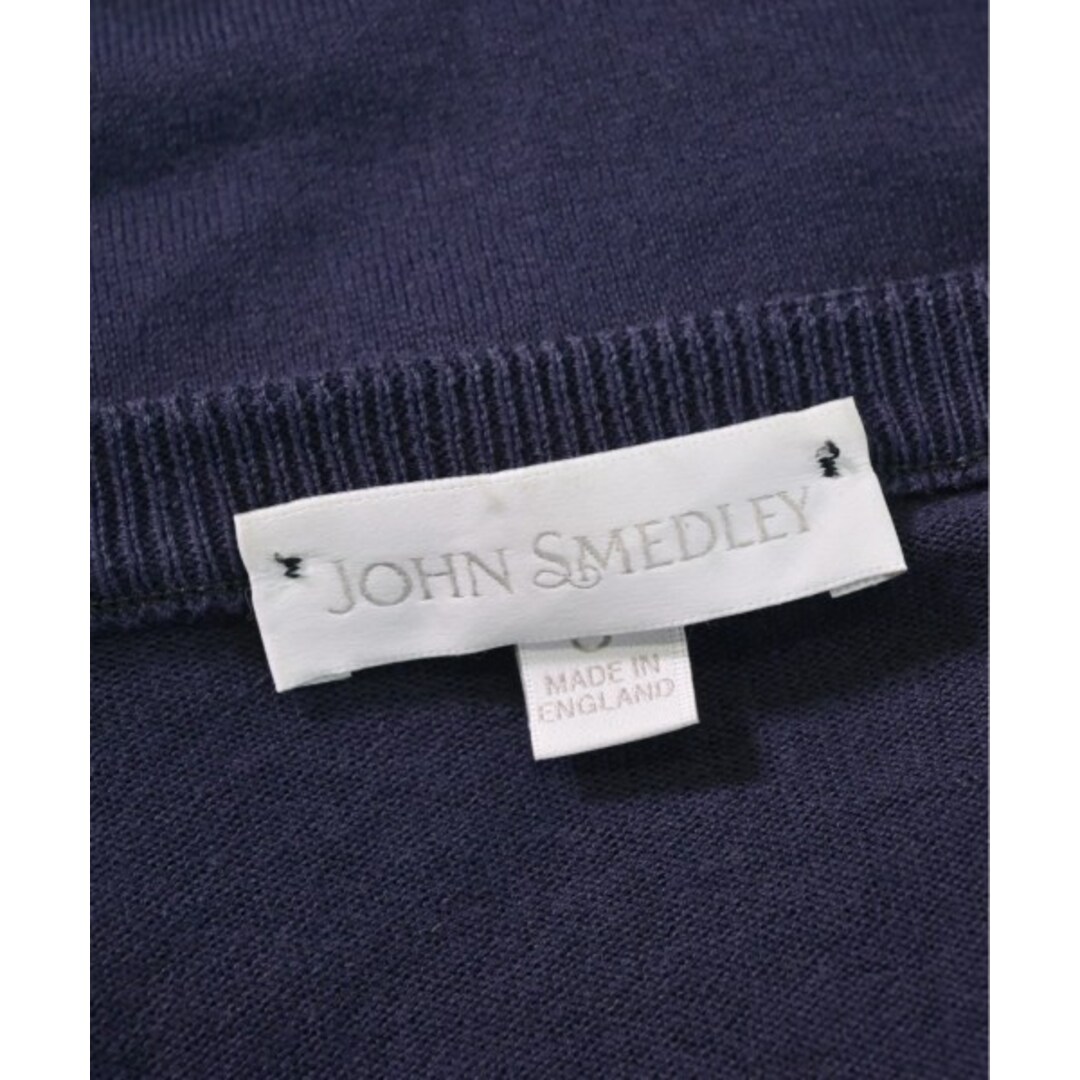 JOHN SMEDLEY(ジョンスメドレー)のJOHN SMEDLEY ジョンスメドレー カーディガン S 紺 【古着】【中古】 レディースのトップス(カーディガン)の商品写真