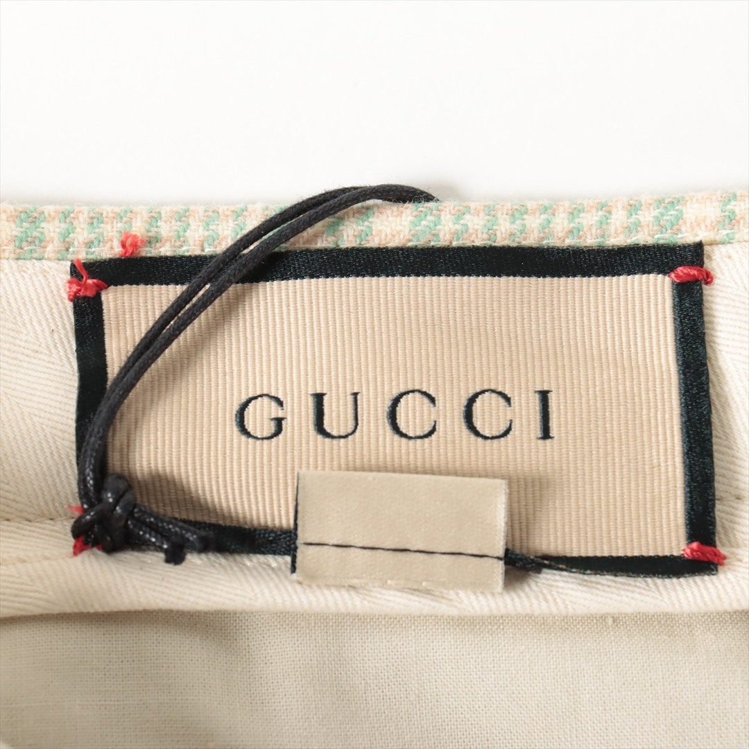 Gucci(グッチ)のグッチ  ウール×ナイロン 46 グリーン メンズ その他ボトムス メンズのパンツ(その他)の商品写真