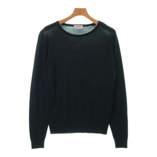 ジョンスメドレー(JOHN SMEDLEY)のJOHN SMEDLEY ジョンスメドレー ニット・セーター M 黒 【古着】【中古】(ニット/セーター)