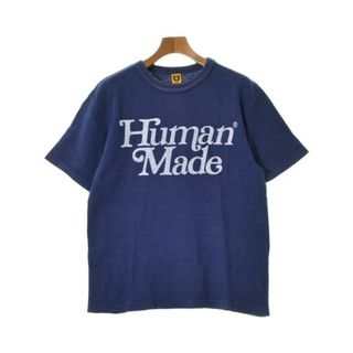 ヒューマンメイド(HUMAN MADE)のHUMAN MADE ヒューマンメイド Tシャツ・カットソー L 紺 【古着】【中古】(Tシャツ/カットソー(半袖/袖なし))