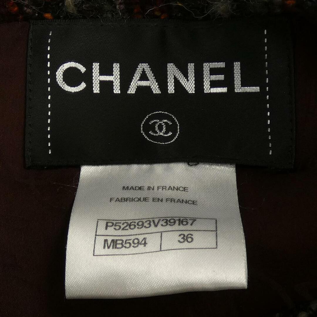 CHANEL(シャネル)のシャネル CHANEL ノーカラージャケット レディースのジャケット/アウター(テーラードジャケット)の商品写真