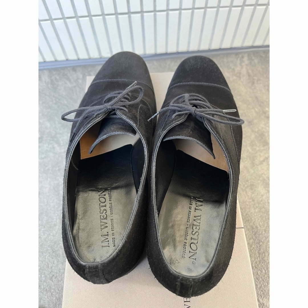 J.M. WESTON(ジェーエムウエストン)のJ. M. Weston 300 classic cap toe black メンズの靴/シューズ(ドレス/ビジネス)の商品写真