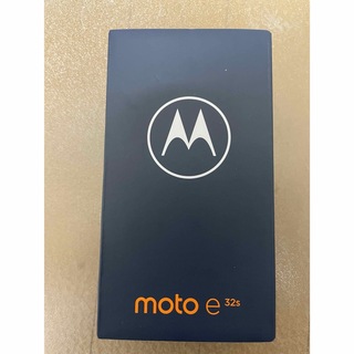 モトローラ(Motorola)の新品未開封　モトローラ　moto e32s(スマートフォン本体)