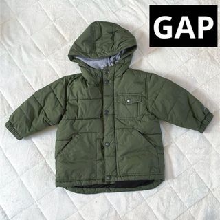 ギャップ(GAP)のGAP 中綿　ジャンパー　 ダウンジャケット　アウター　ベビー　赤ちゃん 美品(ジャケット/上着)