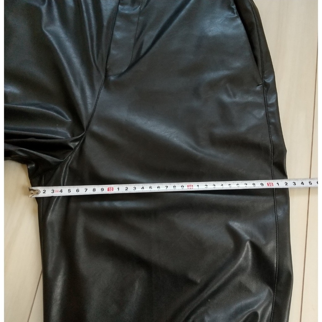 169)VERMEIL par iena フェイクレザーディティールパンツの通販 169)VERMEIL par iena フェイクレザーディティールパンツの通販