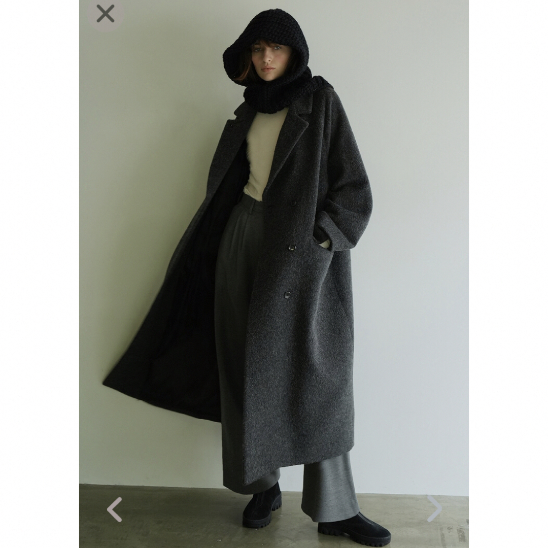 CLANE(クラネ)の【CLANE】今期完売商品！ DOUBLE WOOL LONG COAT レディースのジャケット/アウター(ロングコート)の商品写真