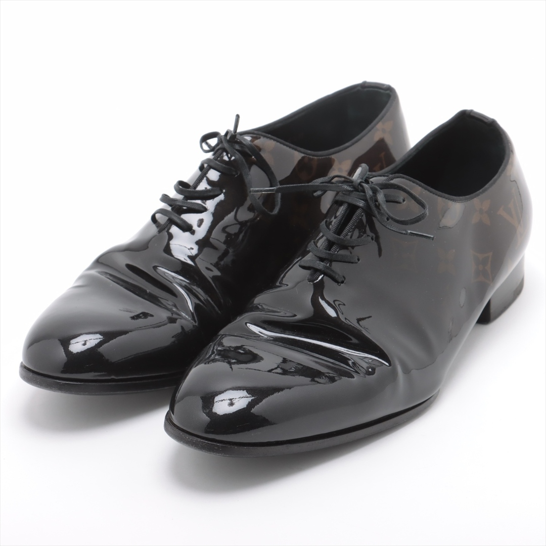 LOUIS VUITTON(ルイヴィトン)のヴィトン LVヴァンドームライン パテントレザー 6 1/2 ブラック×ブ メンズの靴/シューズ(その他)の商品写真
