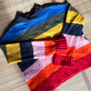 ロキエ(Lochie)のvintage colorful knit(ニット/セーター)