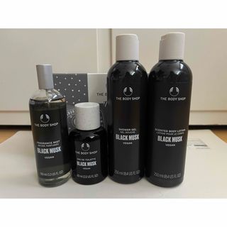 ザボディショップ(THE BODY SHOP)の新品未開封 ザ ボディショップ ブラックムスク ボディケア ギフト4点セット(ボディクリーム)