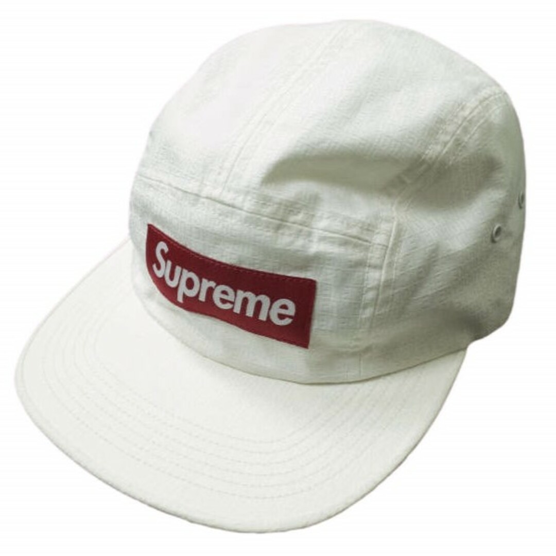 SUPREME シュプリーム 19SS アメリカ製 Fuck Everybody Jacquard Camp Cap ジャガードキャンプキャップ  Free WHITE Box Logo ボックスロゴ ジェットキャップ MADE IN USA 帽子【中古】【SUPREME】 | フリマアプリ ラクマ