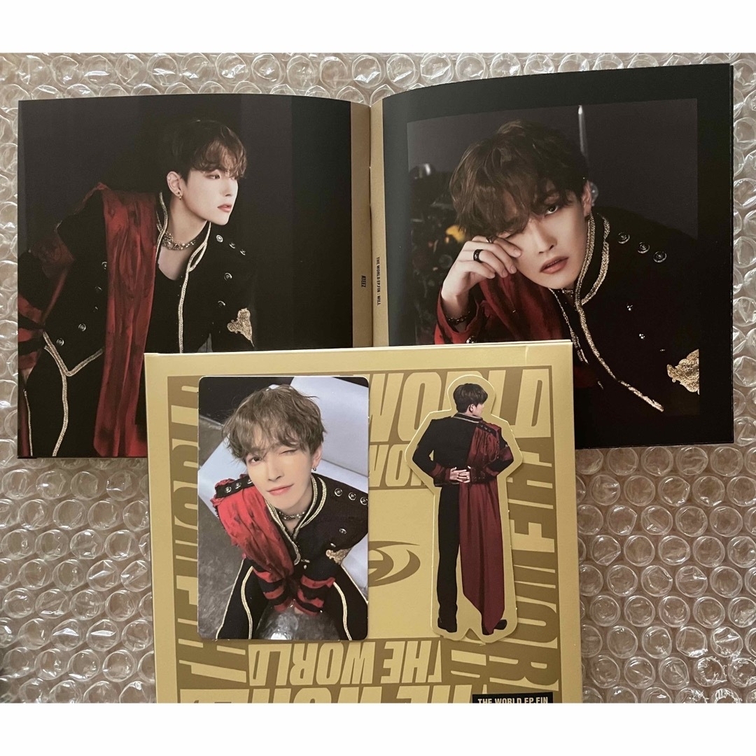 ATEEZ(エイティーズ)のATEEZ The World EP.Fin : Will デジパ　ホンジュン エンタメ/ホビーのCD(K-POP/アジア)の商品写真