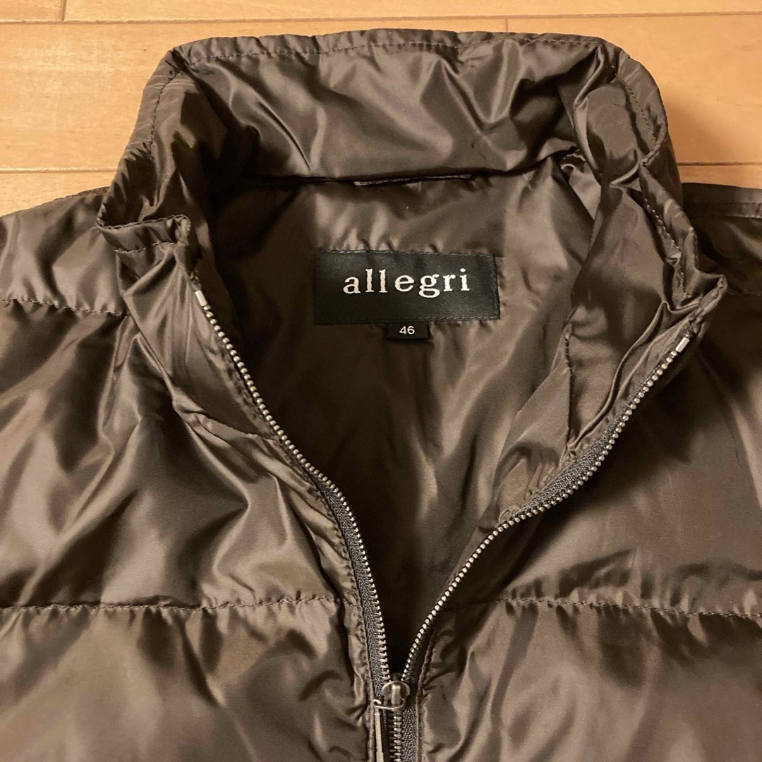 allegri(アレグリ)の＊新品・未使用＊  Allegri  ダウンジャケット　ブラウン メンズのジャケット/アウター(ダウンジャケット)の商品写真