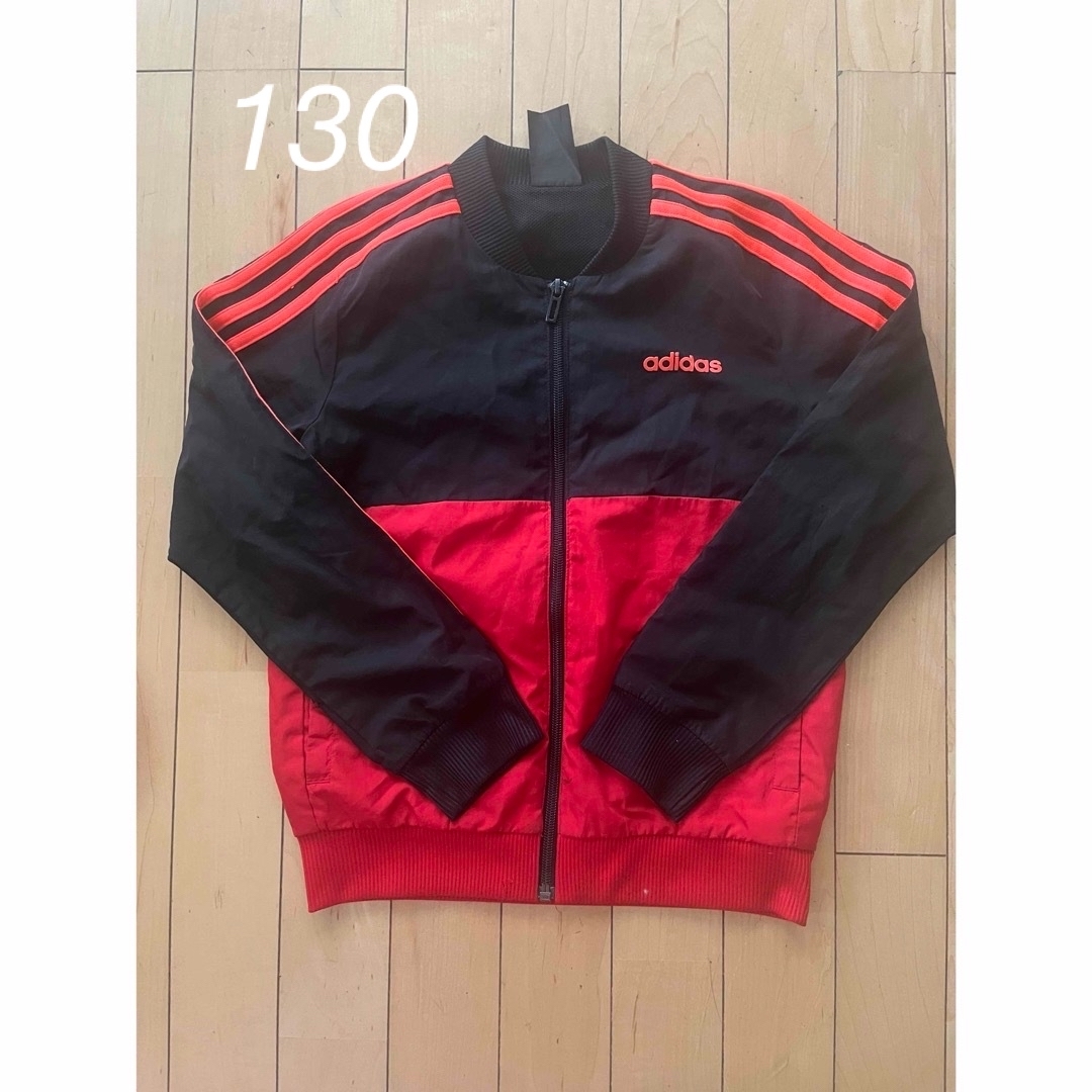 adidas(アディダス)のadidas  130 上着 キッズ/ベビー/マタニティのキッズ服男の子用(90cm~)(ジャケット/上着)の商品写真