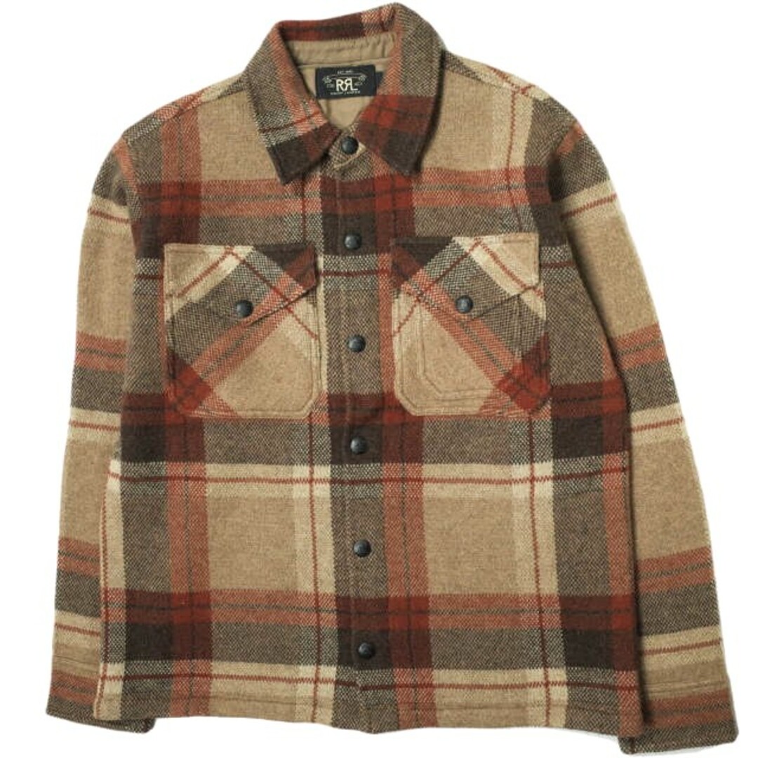 RRL - RRL ダブルアールエル 22AW WOOL PLAID WORK SHIRT SWEATER