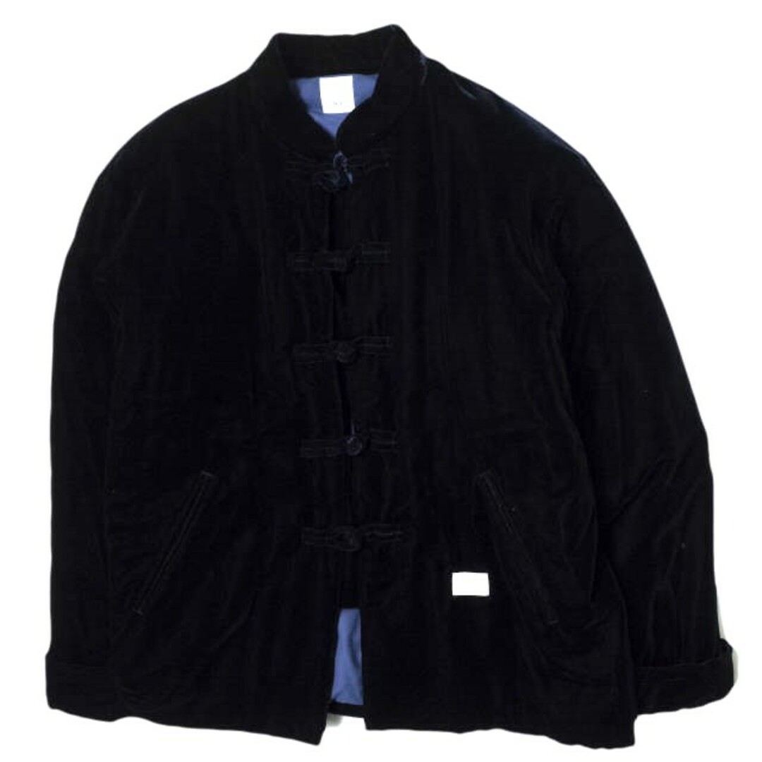 BEDWIN & THE HEARTBREAKERS ベドウィン 19AW 日本製 VELVET CHINA JACKET KELLY  ベルベットチャイナジャケット 19AB5511 3 NAVY 中綿 ベロア アウター【中古】【BEDWIN & THE HEARTBREAKERS】  |