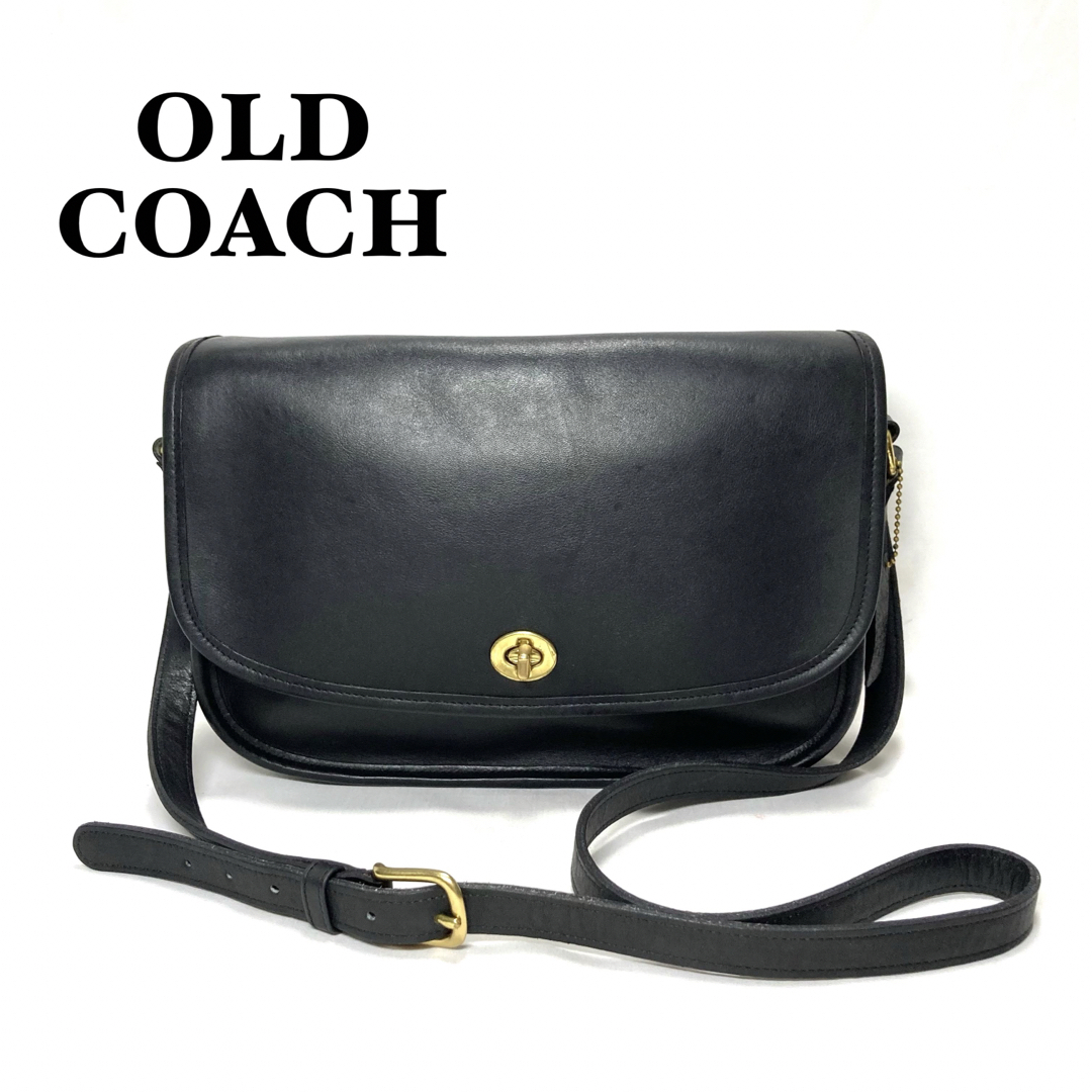 【美品】COACH オールドコーチ　ショルダーバッグ　ターンロックK7M979027㎝マチ