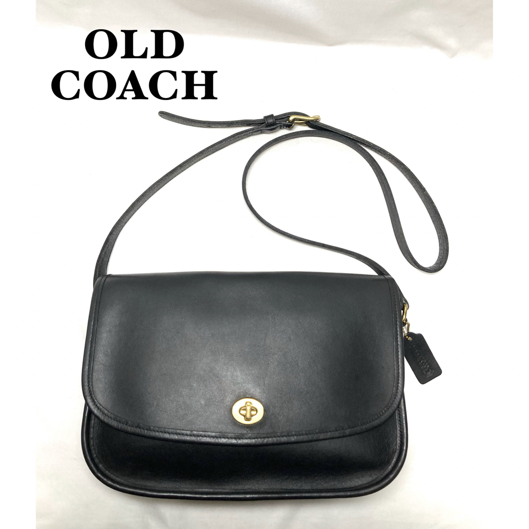 【美品】COACH オールドコーチ　ショルダーバッグ　ターンロックK7M979027㎝マチ