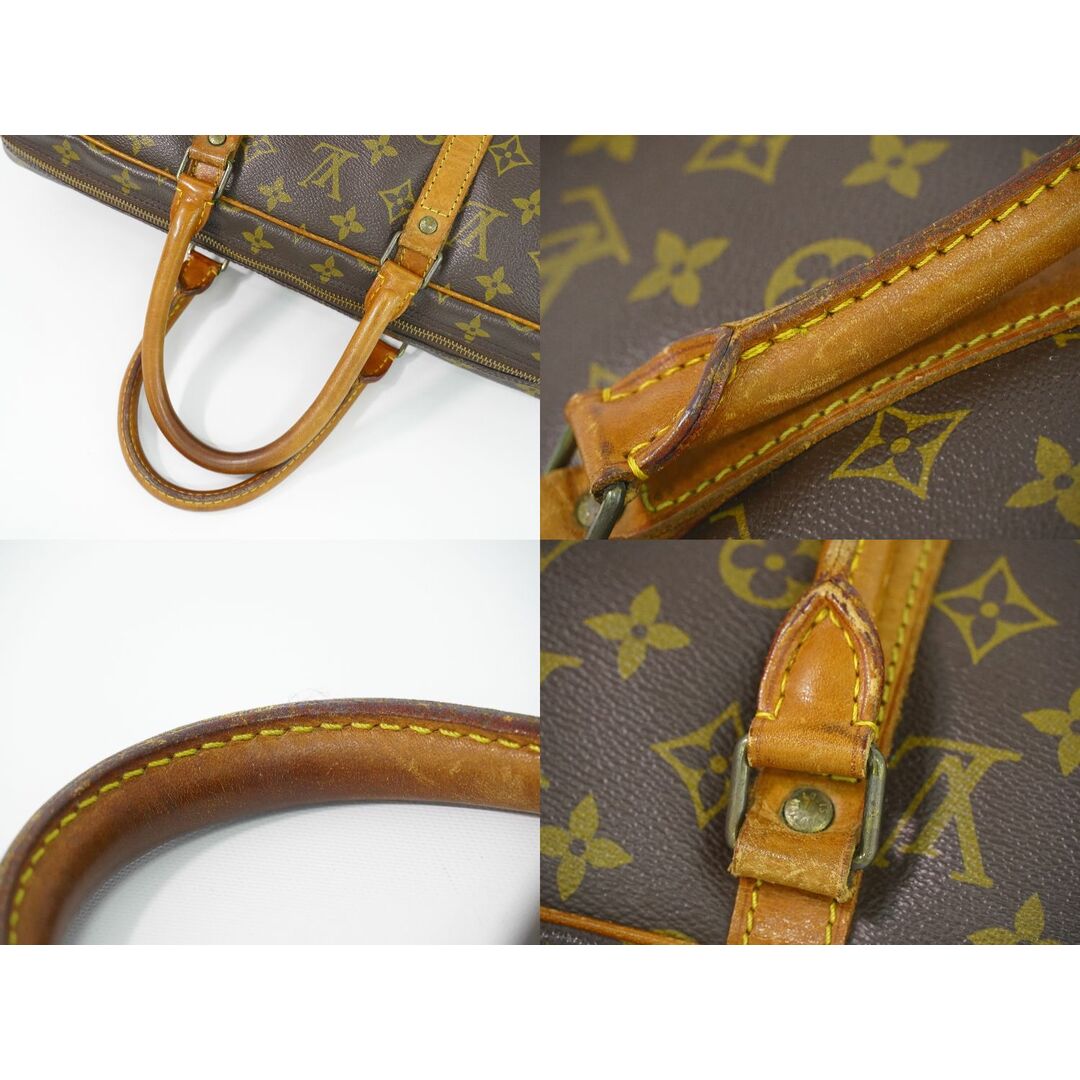 LOUIS VUITTON(ルイヴィトン)の本物 ルイヴィトン LOUIS VUITTON LV ポルトドキュマン ヴォワヤージュ モノグラム ビジネスバッグ ハンドバッグ ブラウン M53361 ビトン バッグ 中古	 メンズのバッグ(ビジネスバッグ)の商品写真