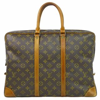 ルイヴィトン(LOUIS VUITTON)の本物 ルイヴィトン LOUIS VUITTON LV ポルトドキュマン ヴォワヤージュ モノグラム ビジネスバッグ ハンドバッグ ブラウン M53361 ビトン バッグ 中古	(ビジネスバッグ)