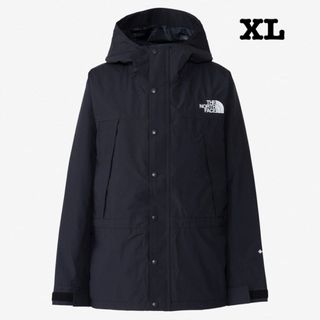 ザノースフェイス(THE NORTH FACE)のノースフェイス マウンテンライトジャケット ブラック XL(マウンテンパーカー)