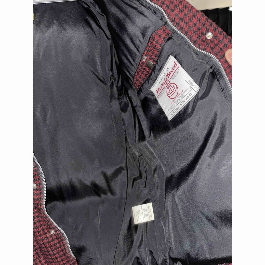 WACKO MARIA(ワコマリア)のワコマリア ハリスツイード ダウンジャケット メンズのジャケット/アウター(ダウンジャケット)の商品写真