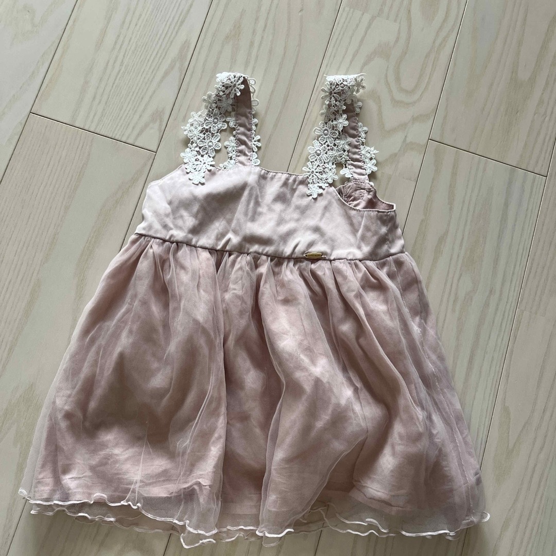 petit main(プティマイン)のキャミソール　チュニック　 キッズ/ベビー/マタニティのキッズ服女の子用(90cm~)(Tシャツ/カットソー)の商品写真