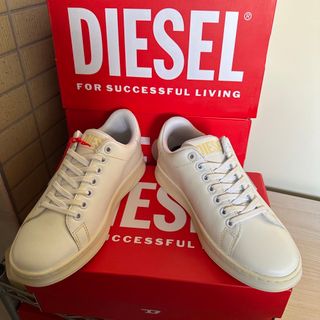 DIESEL - DIESEL ディーゼル Y02825 スニーカー ホワイト系 レディース ...