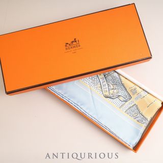 エルメス(Hermes)のHERMES エルメス スカーフ CARRES45 カレ45 LES AMOUREUX DE PARIS パリの恋人たち(ストール)