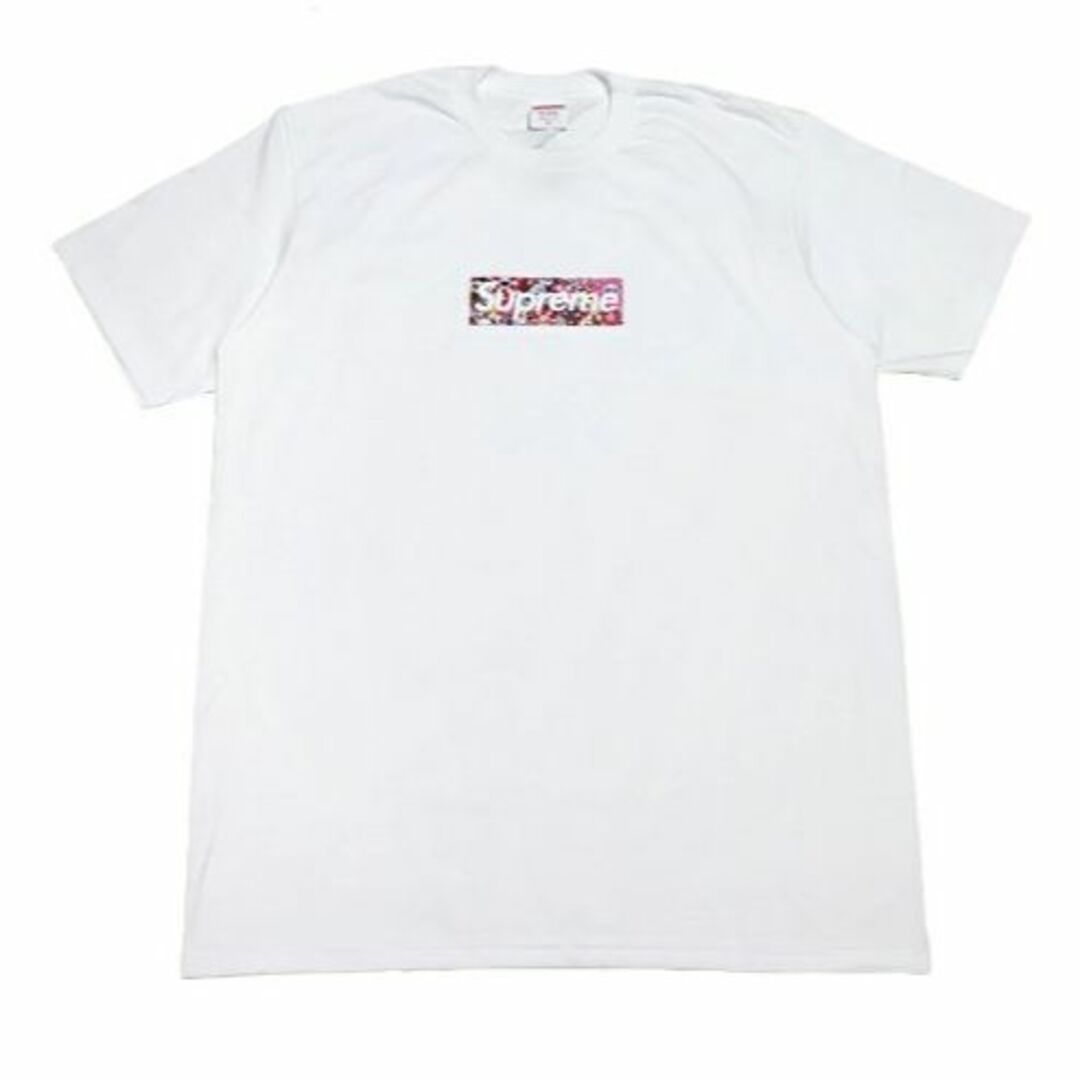 サイズMSupreme 村上隆 Takashi Murakami COVID-19 Relief Box Logo Tee  M