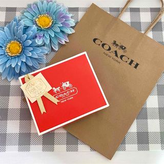 コーチ(COACH)の新品★COACH ショップ袋 ギフトBOX シール(ショップ袋)