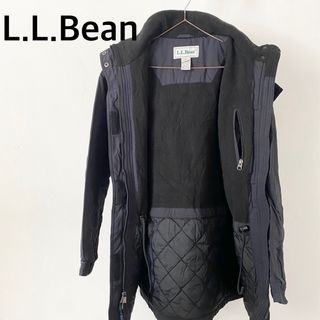 エルエルビーン(L.L.Bean)のエルエルビーン　ブラック　ナイロン　ジャンパー　アウター　ジャケット　ブルゾン(ブルゾン)