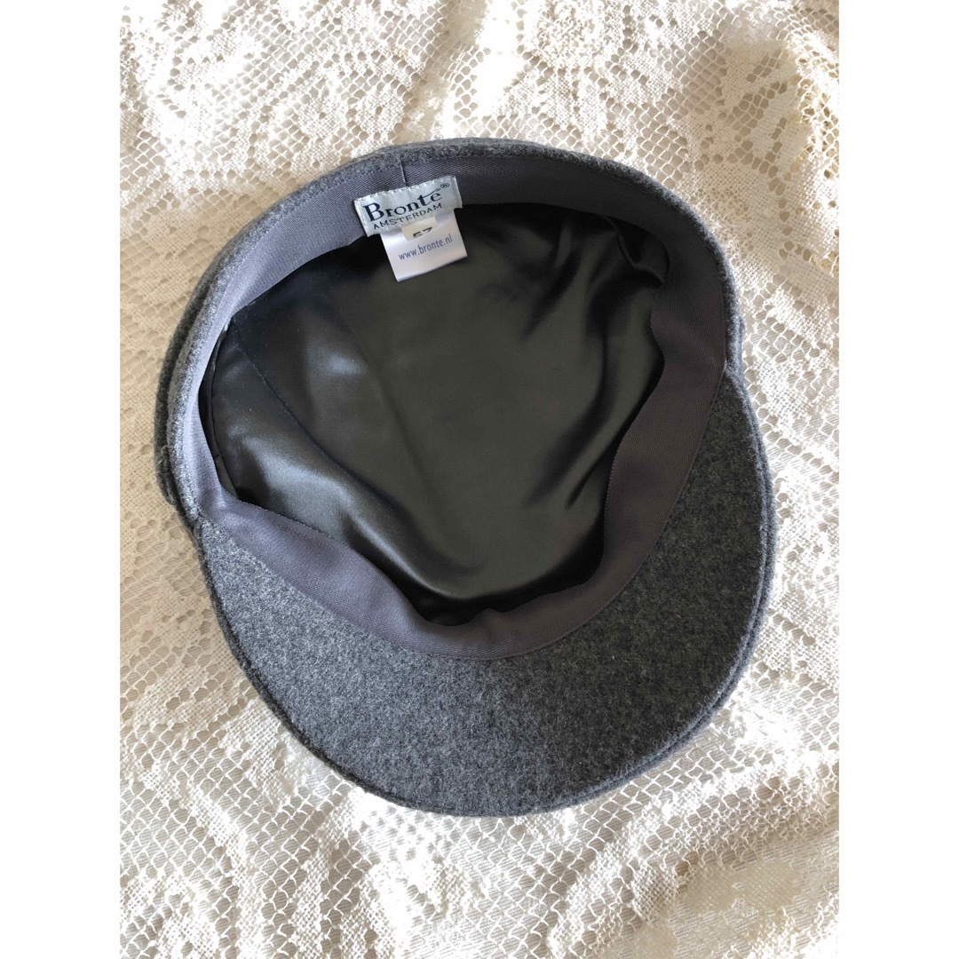 Bronte(ブロンテ)のウール　キャスケット　EU製 レディースの帽子(キャスケット)の商品写真