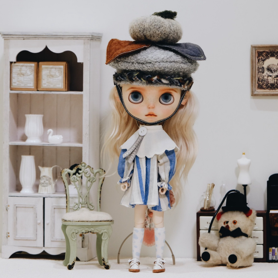 ブライス お洋服 アウトフィット 海外作家製 パンプキン ブライス お洋服 アウトフィット 海外作家製 パンプキン