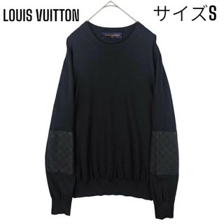 ルイヴィトン(LOUIS VUITTON)の22SS【美品】 ルイヴィトン LOUISVUITTONダミエ ニット セーター(ニット/セーター)