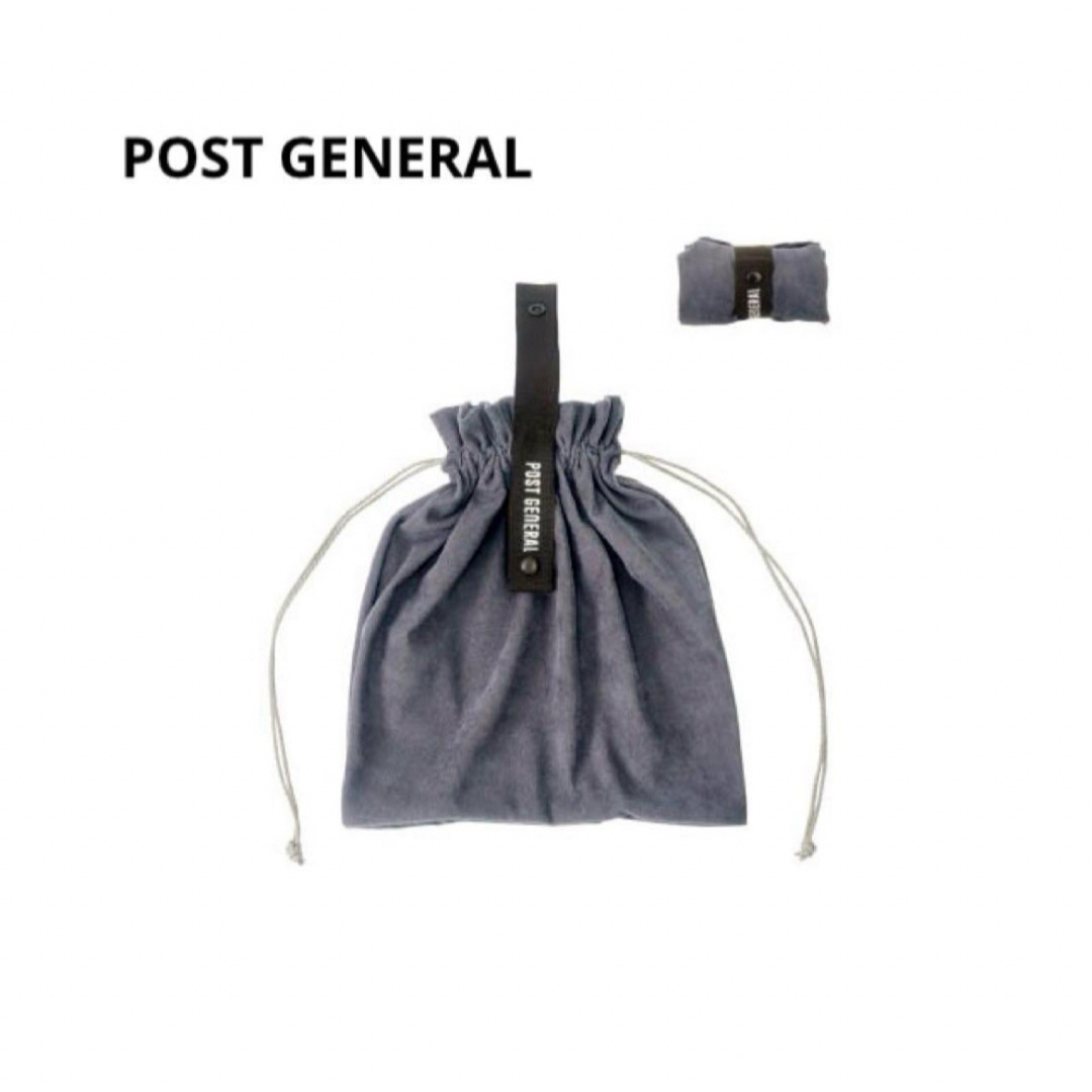 【POST GENERAL】パッカブル コーデュロイバッグ GRAY レディースのバッグ(エコバッグ)の商品写真