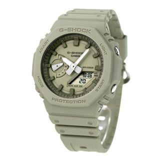 カシオ(CASIO)の【新品】カシオ CASIO G-SHOCK 腕時計 メンズ GA-2100NC-3ADR Gショック アナログデジタル 2100シリーズ クオーツ 液晶xグリーン(アースカラー） アナデジ表示(腕時計(アナログ))