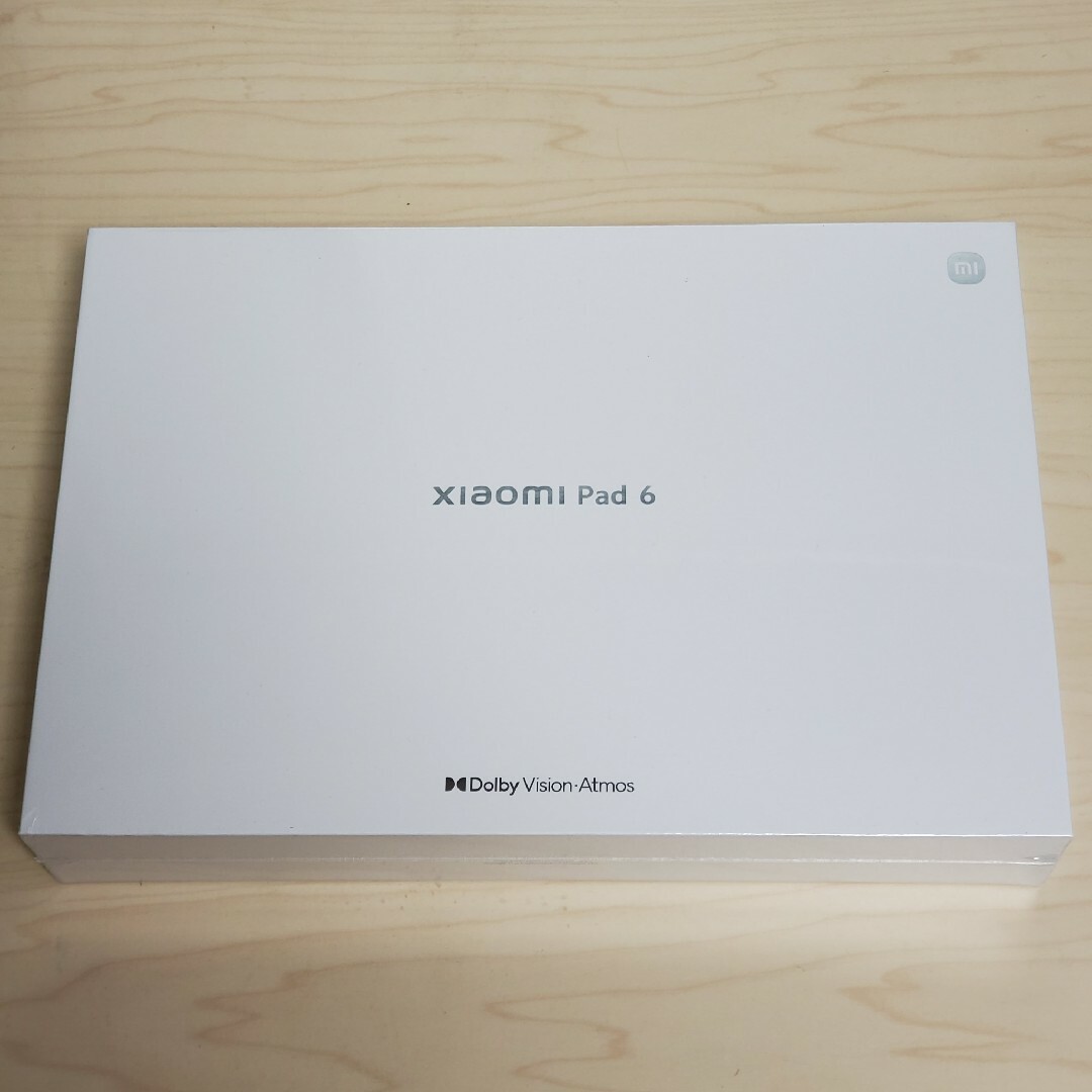 Xiaomi画面サイズ新品未開封 Xiaomi Pad 6 ブルー 6GB 128GB 11インチ