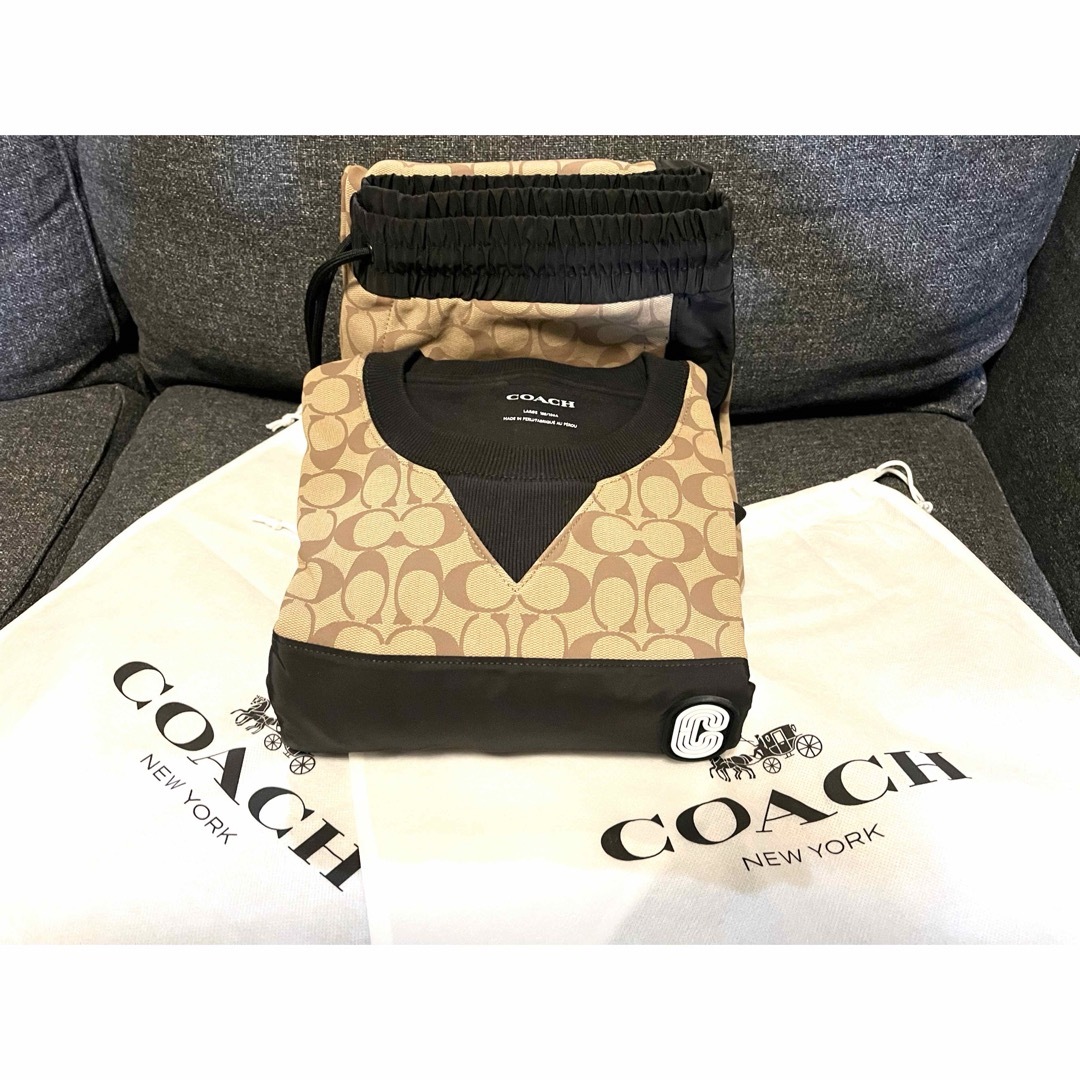 新発売 Coach 公式】COACH シグネチャー (Coach スウェット