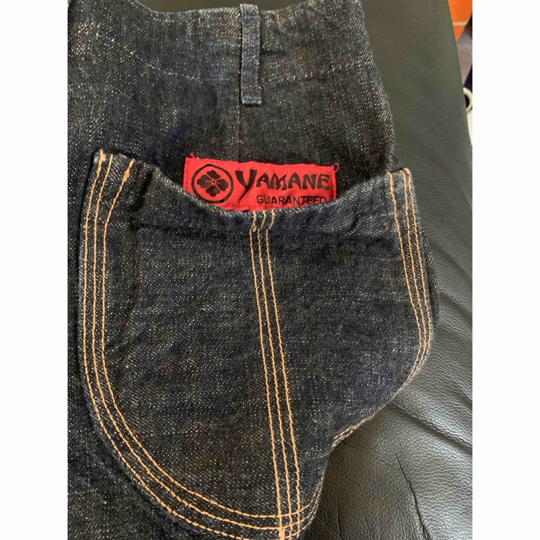 EVISU(エビス)のEVISU jeans カーゴデニム　濃紺　サイズ32×40  XL  前ボタン メンズのパンツ(デニム/ジーンズ)の商品写真