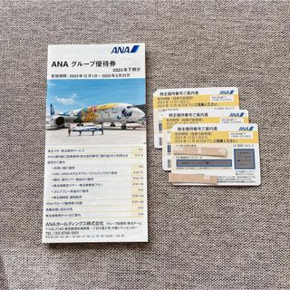 エーエヌエー(ゼンニッポンクウユ)(ANA(全日本空輸))のANA 全日空 全日本空輸 株主優待優待券 割引券 3枚(その他)