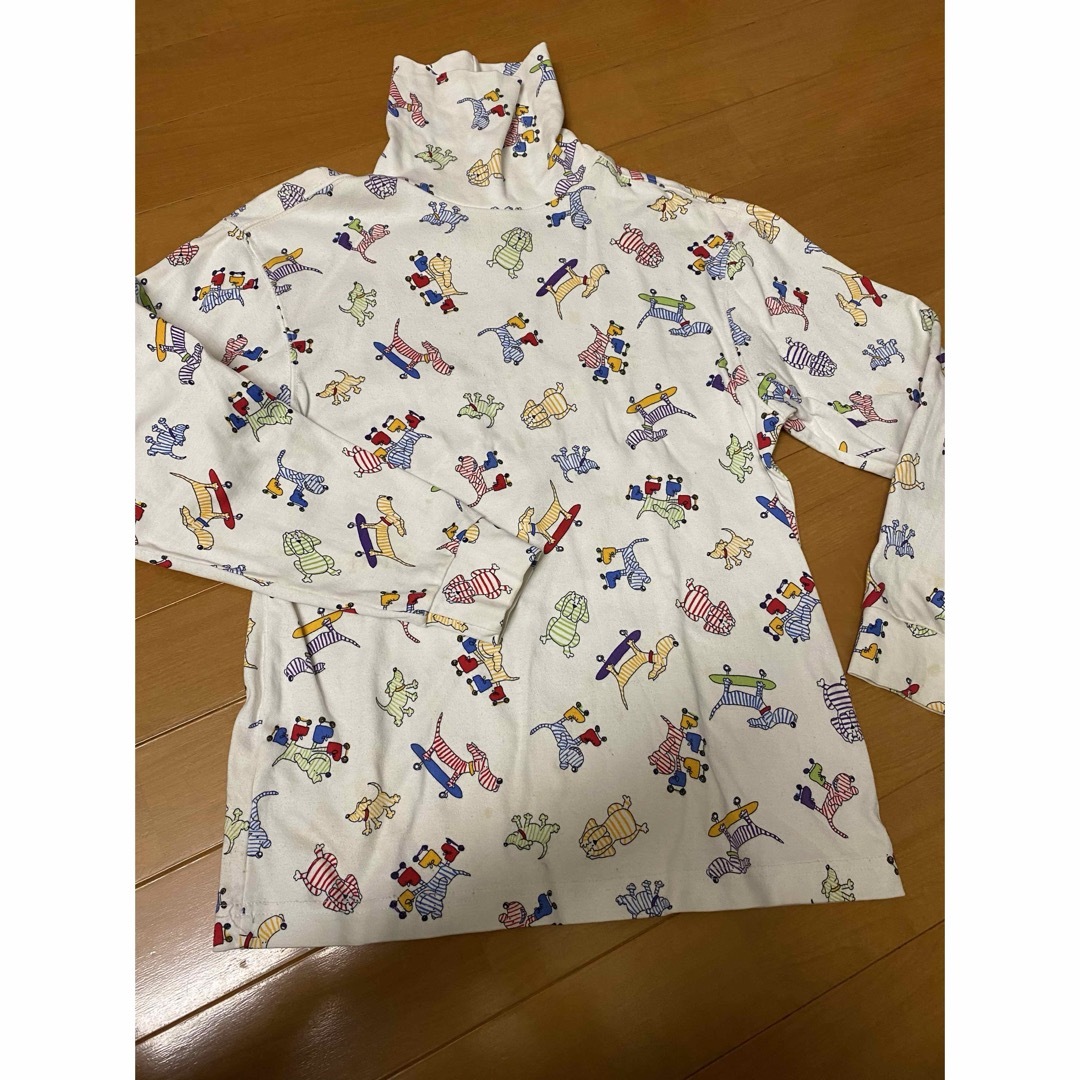 ハナアンダーソン　ハイネック長袖Tシャツ140㎝ キッズ/ベビー/マタニティのキッズ服男の子用(90cm~)(Tシャツ/カットソー)の商品写真